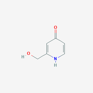 molecular formula C6H7NO2 B2540962 2-(Hydroxymethyl)pyridin-4-ol CAS No. 860411-74-1; 860411-74-1