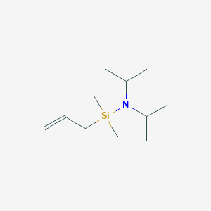 molecular formula C11H25NSi B025410 Allyl(diisopropylamino)dimethylsilane CAS No. 106948-24-7
