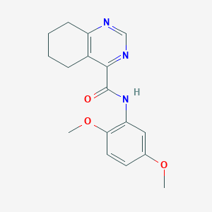 N-(2,5-Dimethoxyphenyl)-5,6,7,8-tetrahydroquinazoline-4-carboxamide