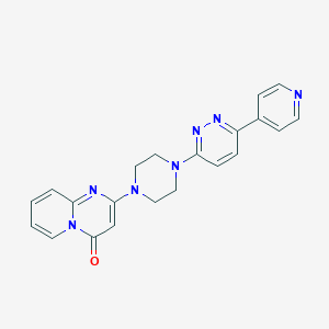 2-[4-(6-Pyridin-4-ylpyridazin-3-yl)piperazin-1-yl]pyrido[1,2-a]pyrimidin-4-one