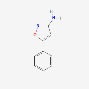 molecular formula C9H8N2O B2541051 5-Phenyl-1,2-oxazol-3-amine CAS No. 6455-31-8