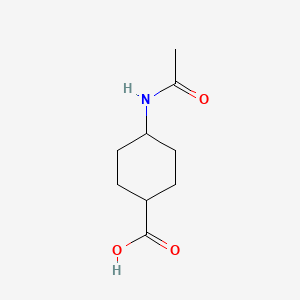 molecular formula C9H15NO3 B2541075 cis-4-Acetamidocyclohexanecarboxylic acid CAS No. 90942-88-4