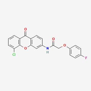 N-(5-chloro-9-oxo-9H-xanthen-3-yl)-2-(4-fluorophenoxy)acetamide