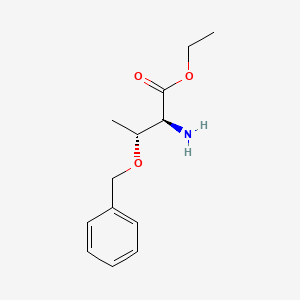 Ethyl (2S,3R)-2-amino-3-phenylmethoxybutanoate