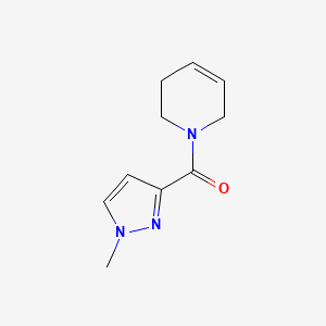 3,6-Dihydro-2H-pyridin-1-yl-(1-methylpyrazol-3-yl)methanone