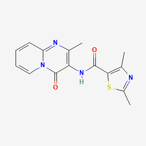 2,4-dimethyl-N-(2-methyl-4-oxo-4H-pyrido[1,2-a]pyrimidin-3-yl)thiazole-5-carboxamide