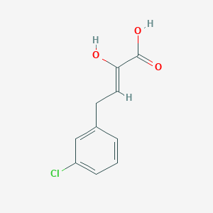 molecular formula C10H9ClO3 B2541177 (Z)-4-(3-氯苯基)-2-羟基丁-2-烯酸 CAS No. 1899087-82-1