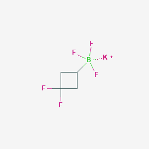molecular formula C4H5BF5K B2541190 Potassium (3,3-difluorocyclobutyl)trifluoroborate CAS No. 2243345-26-6