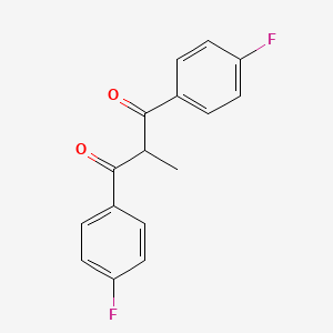1,3-Bis(4-fluorophenyl)-2-methylpropane-1,3-dione