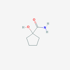molecular formula C6H11NO2 B2541284 1-Hydroxycyclopentane-1-carboxamide CAS No. 66461-70-9