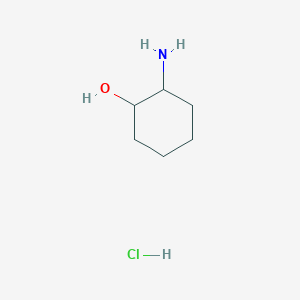 molecular formula C6H14ClNO B2541349 2-Aminocyclohexanol hydrochloride CAS No. 13374-30-6; 13374-31-7; 190792-72-4; 200352-28-9; 5456-63-3; 89584-01-0