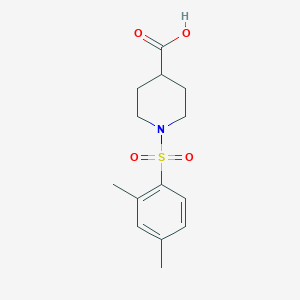 B2541501 1-(2,4-Dimethylbenzenesulfonyl)piperidine-4-carboxylic acid CAS No. 757192-81-7