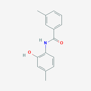 molecular formula C15H15NO2 B2541553 N-(2-hydroxy-4-methylphenyl)-3-methylbenzamide CAS No. 791831-63-5