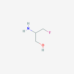 molecular formula C3H8FNO B2541564 2-Amino-3-fluoropropan-1-ol CAS No. 166665-93-6