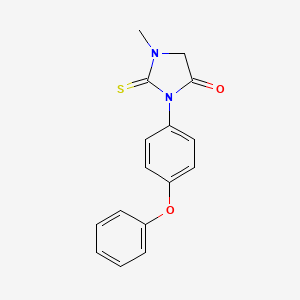 1-Methyl-3-(4-phenoxyphenyl)-2-thioxoimidazolidin-4-one