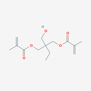 molecular formula C14H22O5 B025416 Trimethylolpropane dimethacrylate CAS No. 19727-16-3