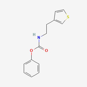 Phenyl (2-(thiophen-3-yl)ethyl)carbamate