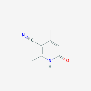 molecular formula C8H8N2O B2541685 6-羟基-2,4-二甲基烟酰腙 CAS No. 1704-19-4