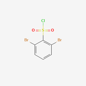 molecular formula C6H3Br2ClO2S B2541723 Chlorure de 2,6-dibromobenzènesulfonyle CAS No. 184170-43-2