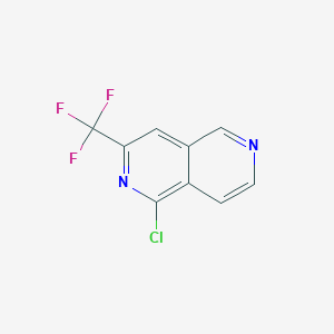1-Chloro-3-(trifluoromethyl)-2,6-naphthyridine