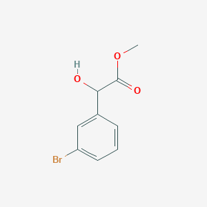 molecular formula C9H9BrO3 B2541856 2-(3-溴苯基)-2-羟基乙酸甲酯 CAS No. 860771-95-5