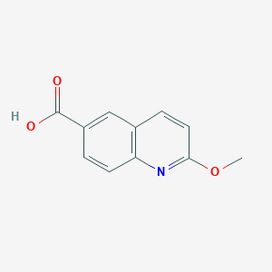 molecular formula C11H9NO3 B2541905 2-Methoxyquinoline-6-carboxylic acid CAS No. 99472-03-4