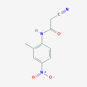 2-cyano-N-(2-methyl-4-nitrophenyl)acetamide