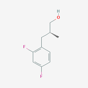 (2R)-3-(2,4-Difluorophenyl)-2-methylpropan-1-ol