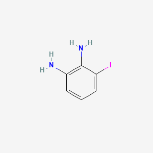 molecular formula C6H7IN2 B2541982 3-Iodobenzene-1,2-diamine CAS No. 34446-43-0