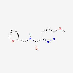 N-(furan-2-ylmethyl)-6-methoxypyridazine-3-carboxamide