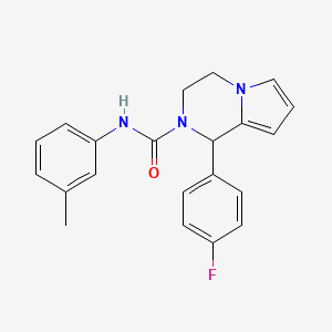 1-(4-fluorophenyl)-N-(m-tolyl)-3,4-dihydropyrrolo[1,2-a]pyrazine-2(1H)-carboxamide