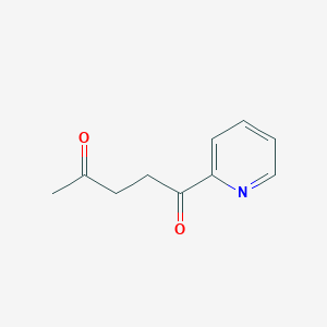 molecular formula C10H11NO2 B2542099 1-(吡啶-2-基)戊烷-1,4-二酮 CAS No. 64388-88-1