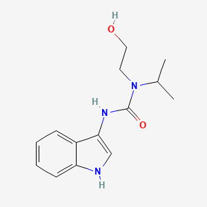 1-(2-hydroxyethyl)-3-(1H-indol-3-yl)-1-isopropylurea