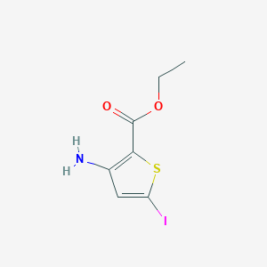 Ethyl 3-amino-5-iodothiophene-2-carboxylate