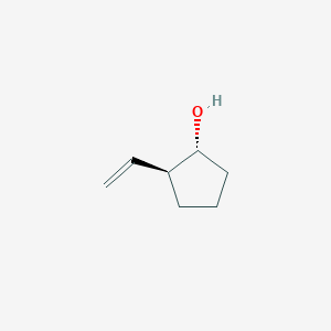 molecular formula C7H12O B2542424 2α-乙烯基环戊醇-1β-醇 CAS No. 6401-11-2