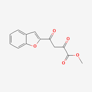 Methyl 4-(1-benzofuran-2-yl)-2,4-dioxobutanoate