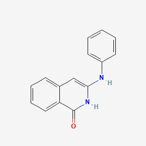 3-anilinoisoquinolin-1(2H)-one