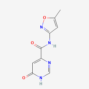 6-hydroxy-N-(5-methylisoxazol-3-yl)pyrimidine-4-carboxamide
