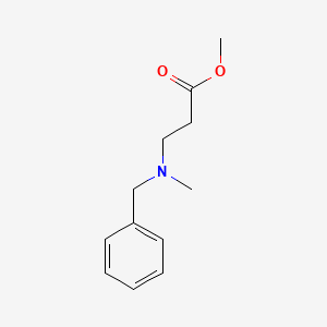 molecular formula C12H17NO2 B2542623 Methyl 3-[benzyl(methyl)amino]propanoate CAS No. 17946-01-9