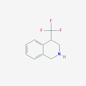 molecular formula C10H10F3N B2542873 4-(Trifluormethyl)-1,2,3,4-Tetrahydroisochinolin CAS No. 1782472-66-5