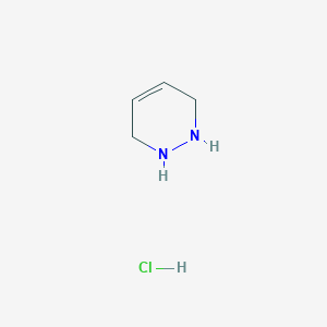 molecular formula C4H9ClN2 B2542954 1,2,3,6-四氢吡嗪盐酸盐 CAS No. 153893-90-4