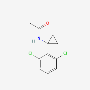 N-[1-(2,6-Dichlorophenyl)cyclopropyl]prop-2-enamide