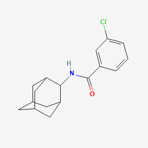 molecular formula C17H20ClNO B2543012 N-(2-adamantyl)-3-chlorobenzamide CAS No. 327043-40-3