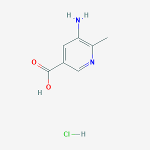 5-Amino-6-methylnicotinic acid hydrochloride