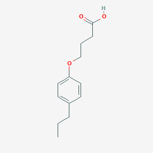 molecular formula C13H18O3 B254310 4-(4-propylphenoxy)butanoic Acid 