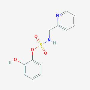 2-hydroxyphenyl-N-(2-pyridinylmethyl)sulfamate