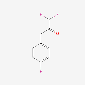 1,1-Difluoro-3-(4-fluorophenyl)propan-2-one