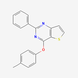 4-(4-Methylphenoxy)-2-phenylthieno[3,2-d]pyrimidine