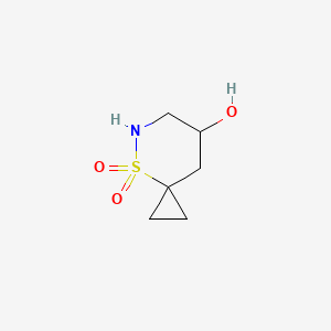 4,4-Dioxo-4lambda6-thia-5-azaspiro[2.5]octan-7-ol