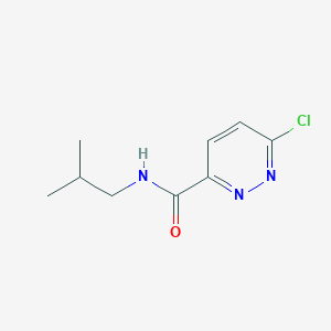 molecular formula C9H12ClN3O B2543246 6-Chloro-n-isobutylpyridazine-3-carboxamide CAS No. 1183661-03-1